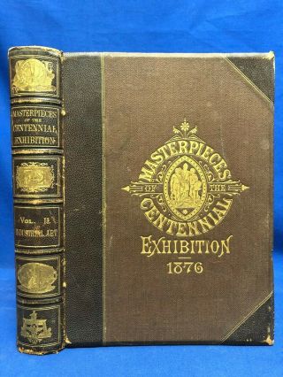 (g) Masterpieces Of The International Exhibition Industrial Art 1876 - Vintage