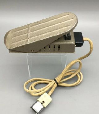 Vintage Pfaff 332 Sewing Machine Foot Pedal Power Cord - D01