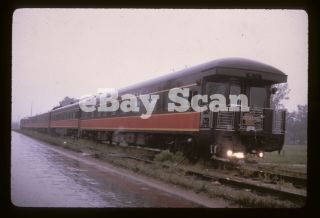 Dupe Slide - Illinois Central Ic Business Car Springfield Il Depot Railroad 1969