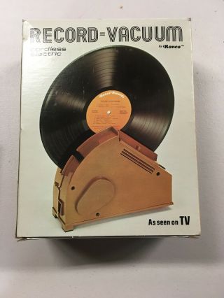Ronco Record Vacuum Vintage 1970s