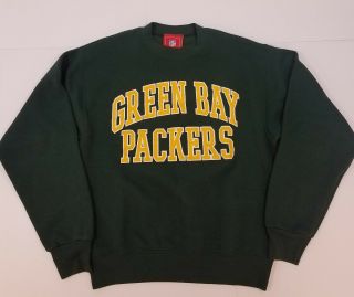 Vtg Nfl Green Bay Packers Green Sweater Women 