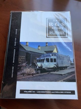 The Rgs Story - Volume Xii Locomotives And Rolling Stock Signed By Authors