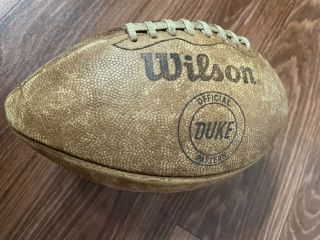 Vintage Wilson Nfl Official Leather Football Ball