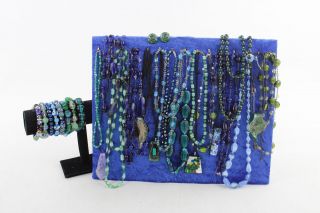 28 X Vintage & Retro Glass Jewellery Inc Necklaces,  Pendants,  Bracelets