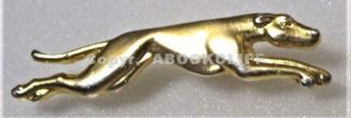 Greyhound Bus Lines Canada Gold Color Lapel / Tie Pin 1 1/4 Inch.