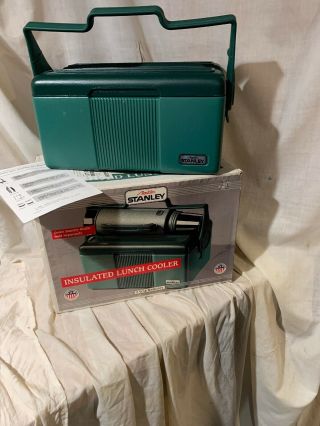 Vintage Stanley Insulated Lunch Box Cooler In Classic Green 7 Quart
