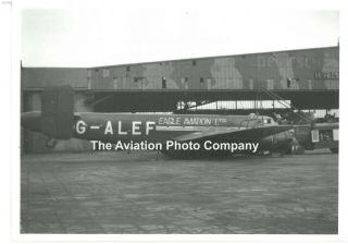 Eagle Aviation Handley Page Halifax G - Alef B6 Vintage Photograph