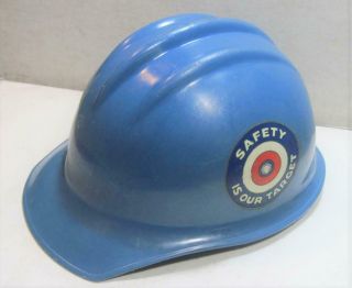 Vintage Ed Bullard Hard Boiled Hard Hat Safety Is Our Target Labor Union W Liner
