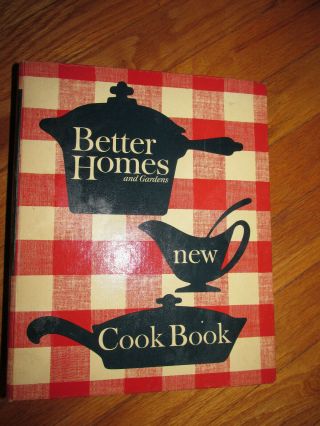 Vintage 1965 Better Homes And Gardens Cook Book 5 Ring Binder