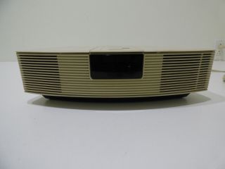 Vintage Bose Wave Am/fm Radio Model Awr1 - 1w Ivory