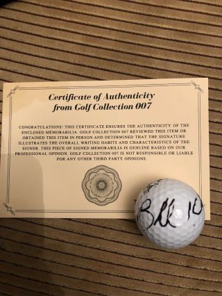 Brooks Koepka Signed 2019 Bethpage Black Golf Ball With