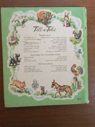 Vintage Children ' s Whitman Tell - A - Tale Book THREE BILLY GOATS GRUFF Ames,  1954 2