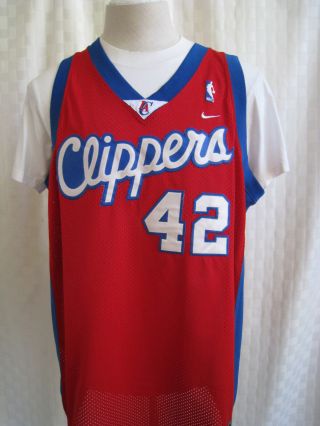 Nike Nba Los Angeles Clippers Elton Brand 42 Jersey Size Xl Vintage Great