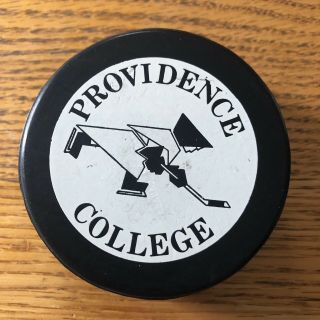 Providence College Hockey East Game Puck Vintage College Hockey University Ncaa