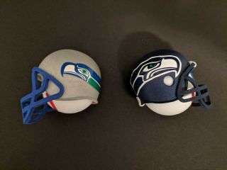 Vintage Seattle Seahawks Jack In The Box Antenna Balls