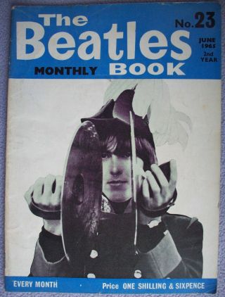 The Beatles Book No 23 June 1965 Pop Beat 1960s John Lennon Paul Mccartney