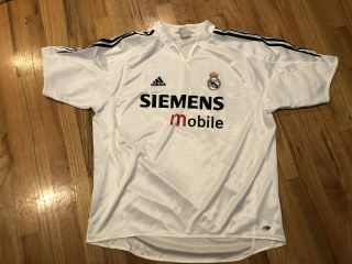 Real Madrid Adidas Soccer Jersey - Adult Xl