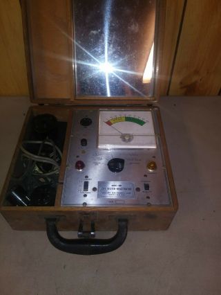 Vintage Mercury Model 800 Crt Vacuum Radio Tube Tester Reactivator Powers Up