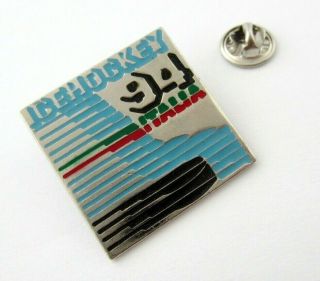 1994 Men ' s World Ice Hockey Championships in Italy Badge Pin 2