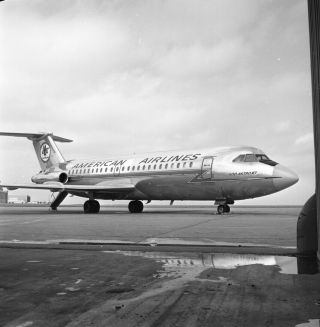 American Airlines,  Bac One Eleven,  Large Size Negative (my Ref B)