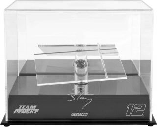 Ryan Blaney 12 Penske Racing 1 Car 1/24 Scale Die Cast Case With Platforms