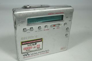 Old Vintage Sony Md Walkman Md Mz - R900 Mini Disc Player