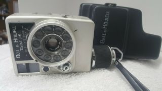 Vintage Bell & Howell Dial 35 Camera W/case Lens Se 28 Mm