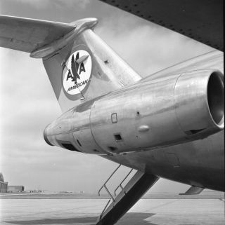 American Airlines,  Bac One Eleven,  Large Size Negative (my Ref C)