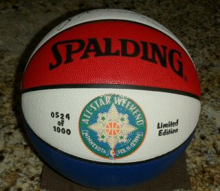 Karl Malone Signed Official Game Ball 1994 Nba All - Star Game Minn Ltd Edition