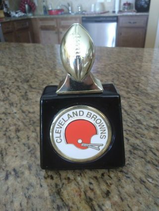 Vintage Avon Cleveland Browns Nfl Decanter Early 1970 
