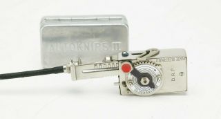 Vintage Autoknips Ii (germany) Mechanical Self Timer F/smoother Shutter Release.