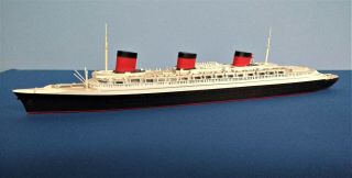 French Line - Normandie Diecast Model By Mercator