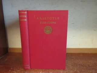 Old Aristotle Selections Book Reason Science Philosophy Religion Writings