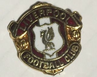 Liverpool Fc Vintage Enamel Pin Badge Crest