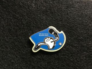2002 Asian Games Table Tennis Pin Badge
