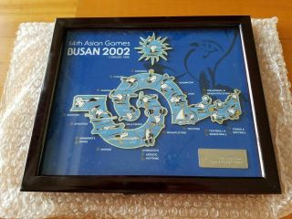 2002 Asian Games Table Tennis pin badge 2