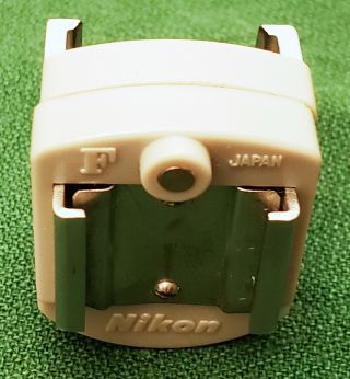 Vintage Nikon F Flash Shoe Adapter Coupler Gray
