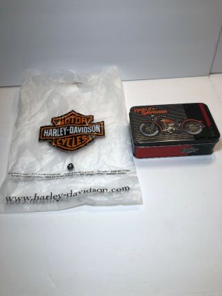Vintage 1997 Harley Davidson Tin Box Limited Edition Collector’s Item