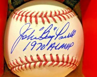 Baltimore Orioles John Boog Powell Autograph Major League Baseball 70 Al Mvp