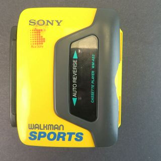 Sony Walkman Wm - A53/b53 Sports Cassette Player - Vtg 90 