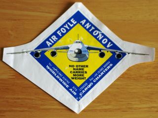 Old Air Foyle (uk) Antonov An - 124 Airline Sticker