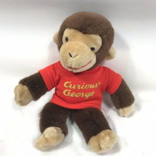 Vintage Curious George Gund Plush Toy Stuffed Animal