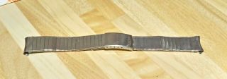 Seiko Stl Vintage Watch Bracelet - Stainless Steel - Exc - 18mm Endpieces