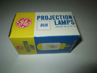 Vintage Ge General Electric 8 Dlh 120v 250 Watts Projection Lamp Bulb