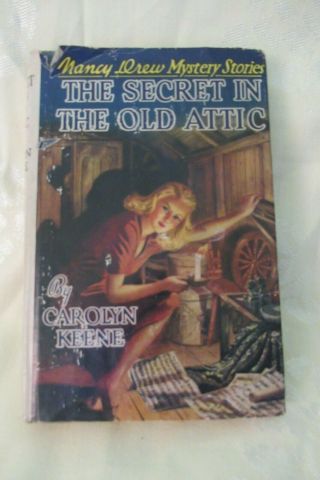 Secret In The Old Attic Nancy Drew Mystery Stories Carolyn Keene 1944 G & D Hbdj