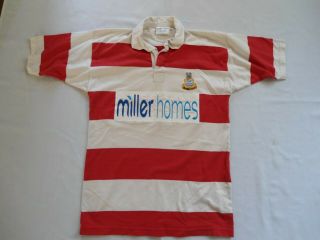 Vintage Wetherby Rugby Match Worn Shirt Jersey Size Med