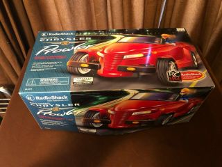 Vintage 2002 Radio Shack Chrysler Prowler Remote Control Car " Never Out Of Box "
