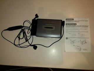 Vintage sony walkman cassette player 1996 for head repairs.  Made in Japan 2