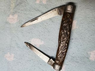Vintage Remington Umc Pocket Knife Double Blade
