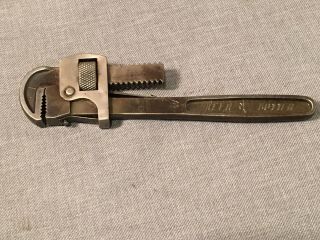 Vintage Keen Kutter 10 " Pipe Wrench - Logo Stamped On Handle